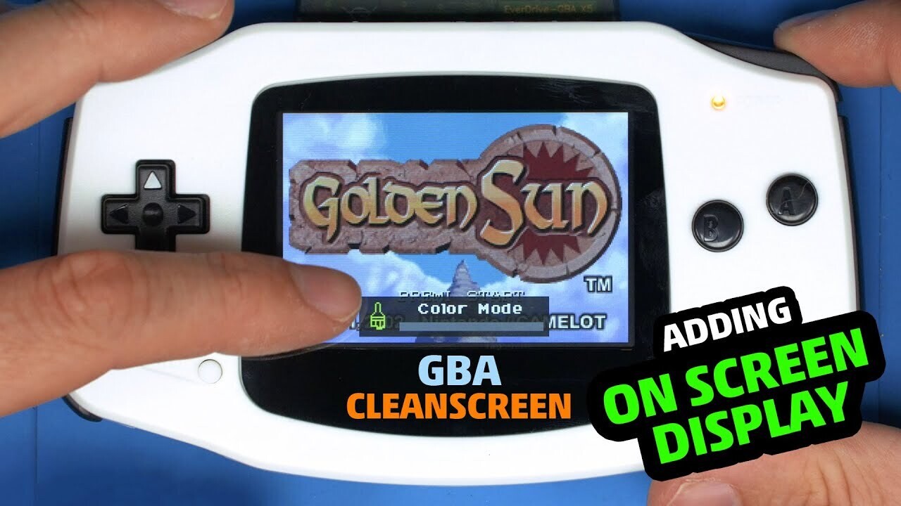 Game Boy Advance CleanScreen Screen Kit (IPS)