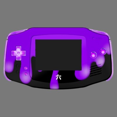 Game Boy Advance Console: Prestige Edition (Paint Spill Purple)