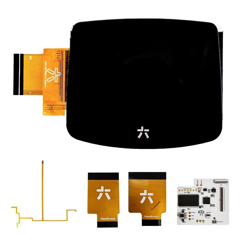 Game Boy Advance CleanScreen Screen Kit (Laminated IPS)