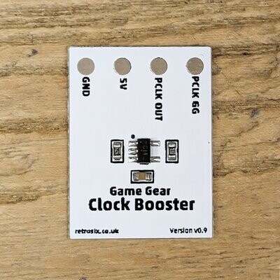 Game Gear Clock Booster