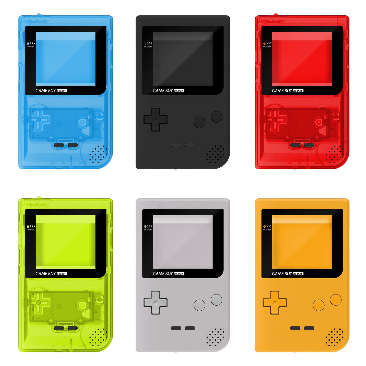 Game Boy Pocket Shell Kit