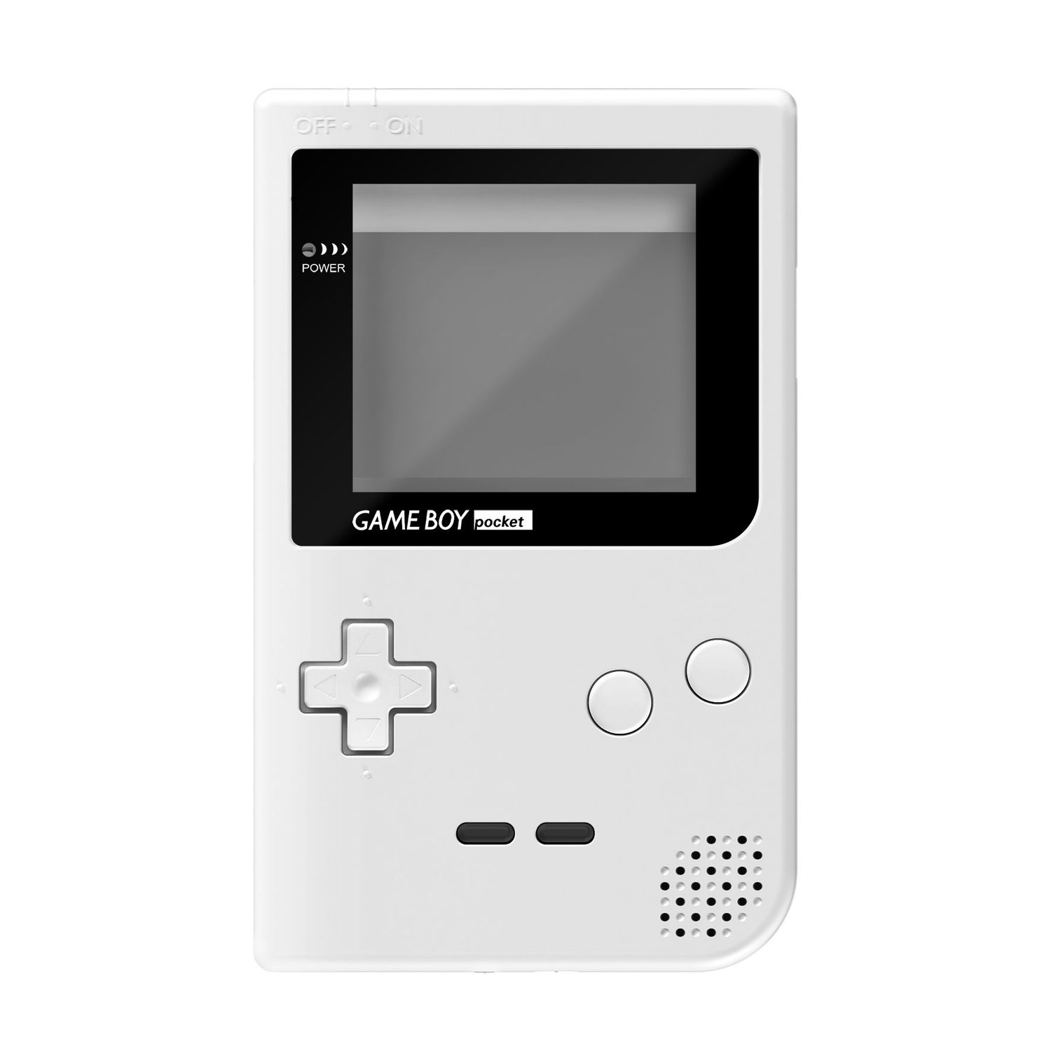 Game Boy Pocket Shell Kit, Color: White