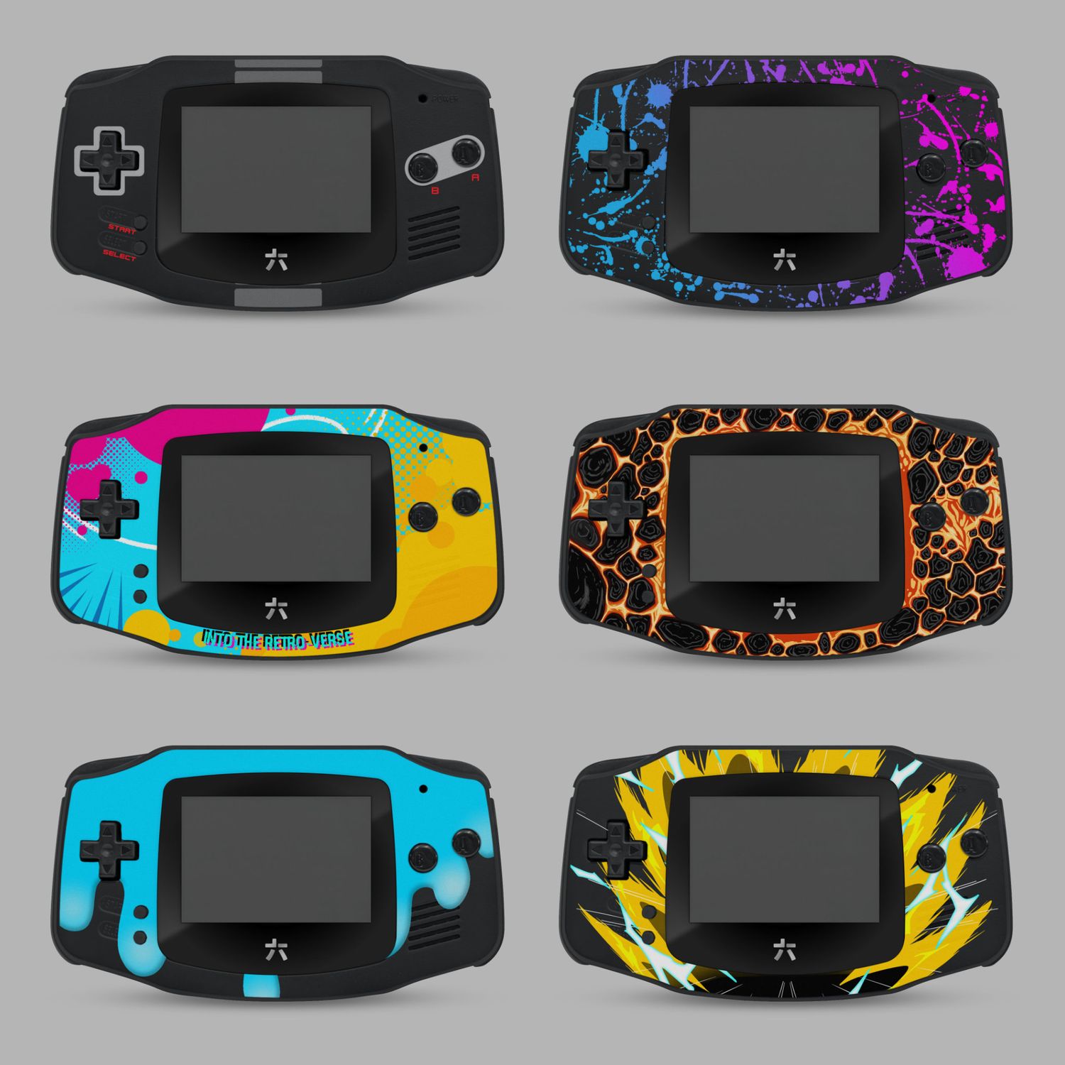 Game Boy Advance Printed Shell Kit