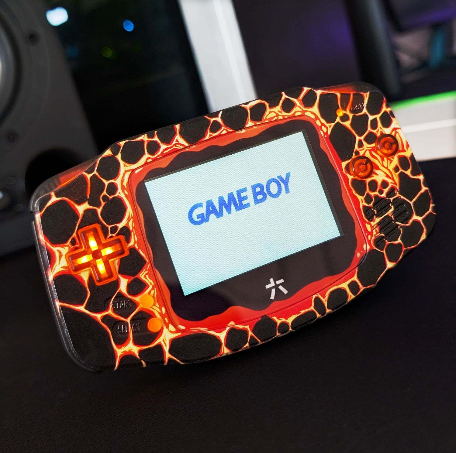 Game Boy Advance Console: Built To Order, Base Console: LavaBoy