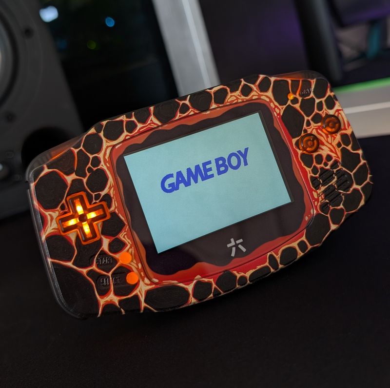 Game Boy Advance Console: LavaBoy