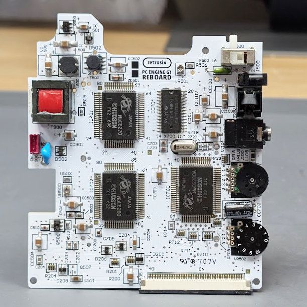 PC Engine GT (TurboExpress) RePCB ReBoard PCB Replacement