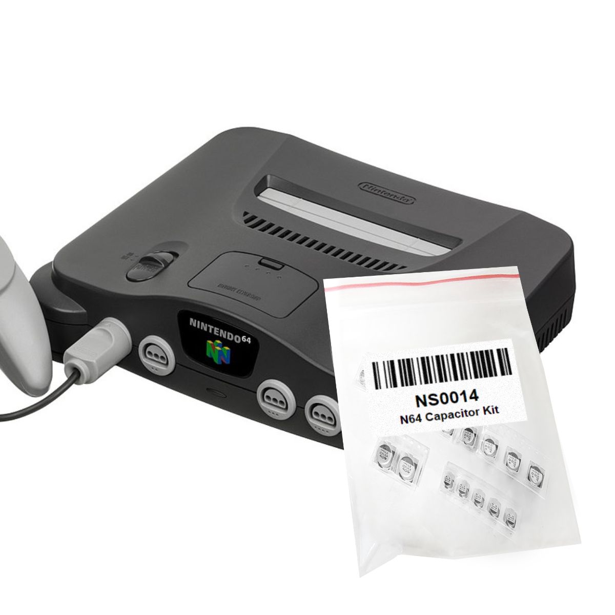 N64 Capacitor Kit (Electrolytic)