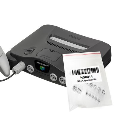 N64 Capacitor Kit (Electrolytic)
