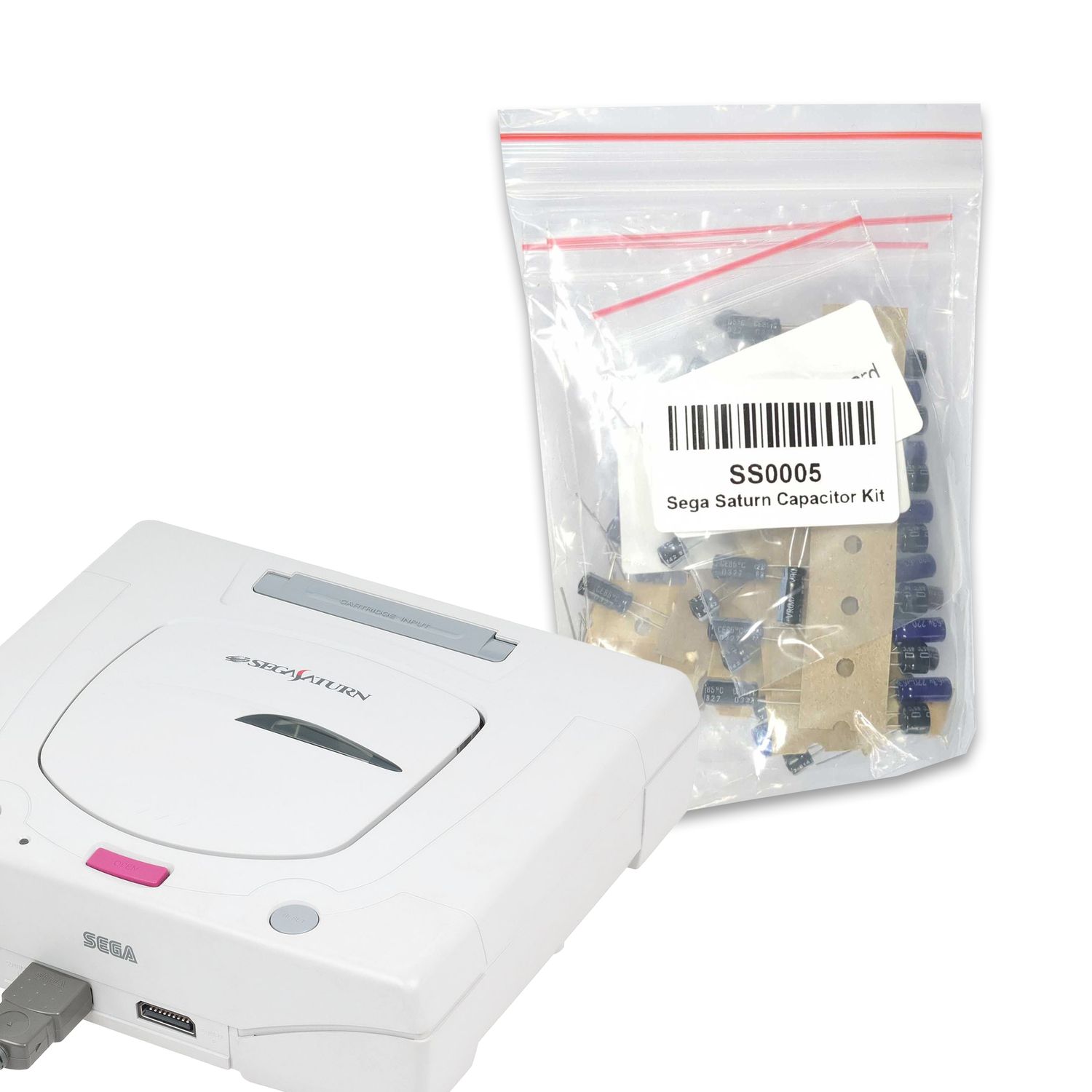 Capacitor Kit (Sega Saturn)