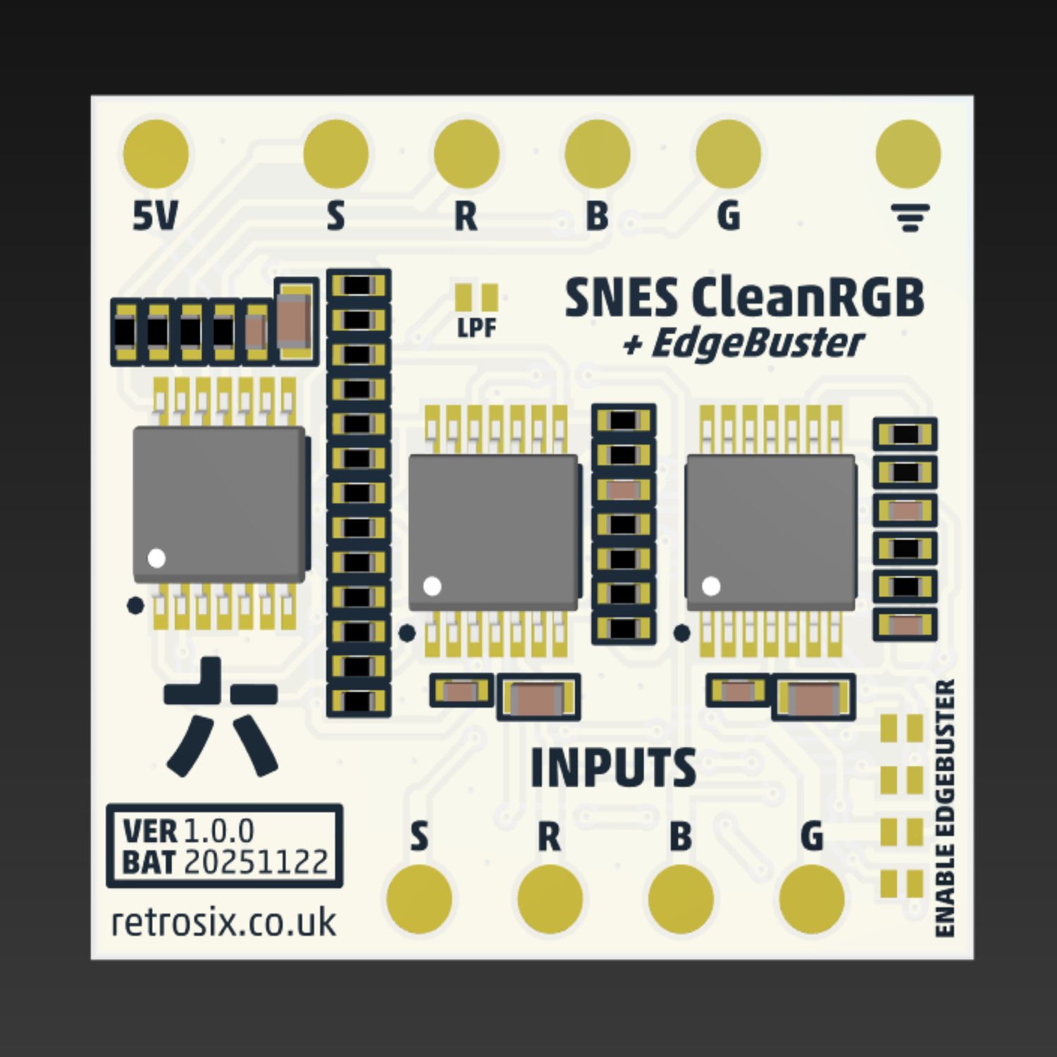 SNES SFC CleanRGB + EdgeBuster