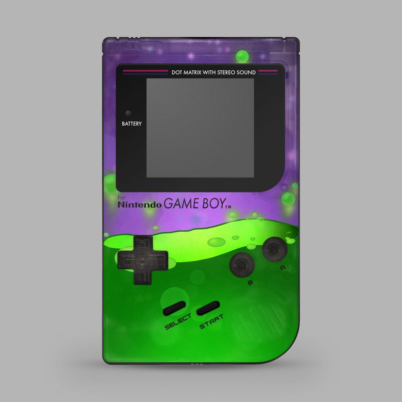 Game Boy Original Printed Shell (Toxic) Game Boy Original Printed Shell (Toxic)