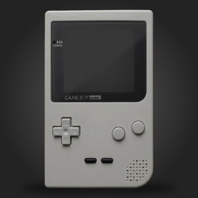 Game Boy Pocket Shell Kit (Grey)