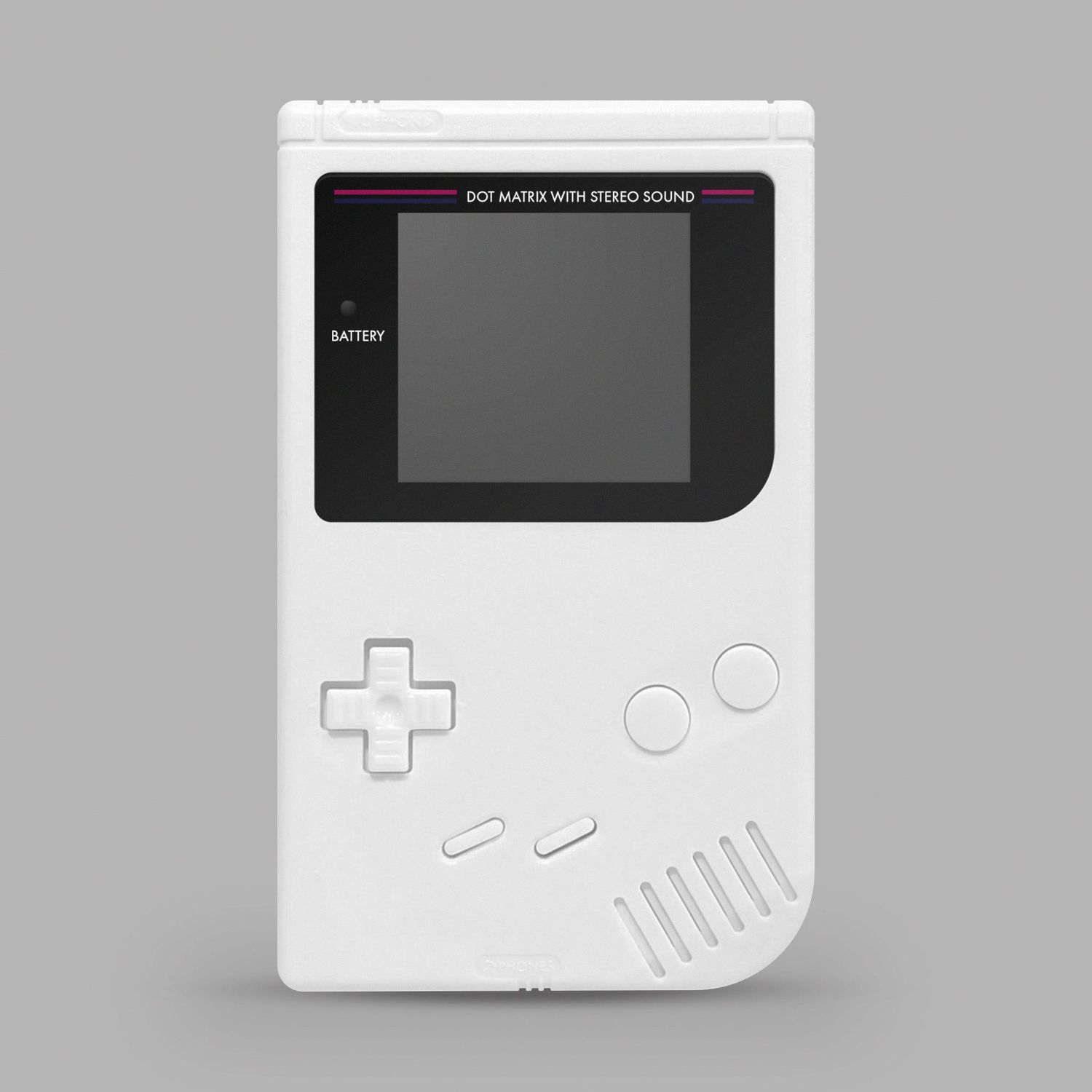 Game Boy Original Shell Kit (Pure White)