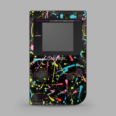 Game Boy Original Printed Shell (Splash) Game Boy Original Printed Shell (Splash)