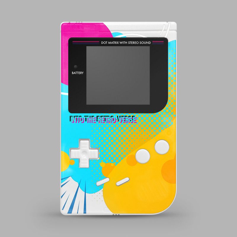 Game Boy Original Printed Shell (Retro-Verse) Game Boy Original Printed Shell (Retro-Verse)