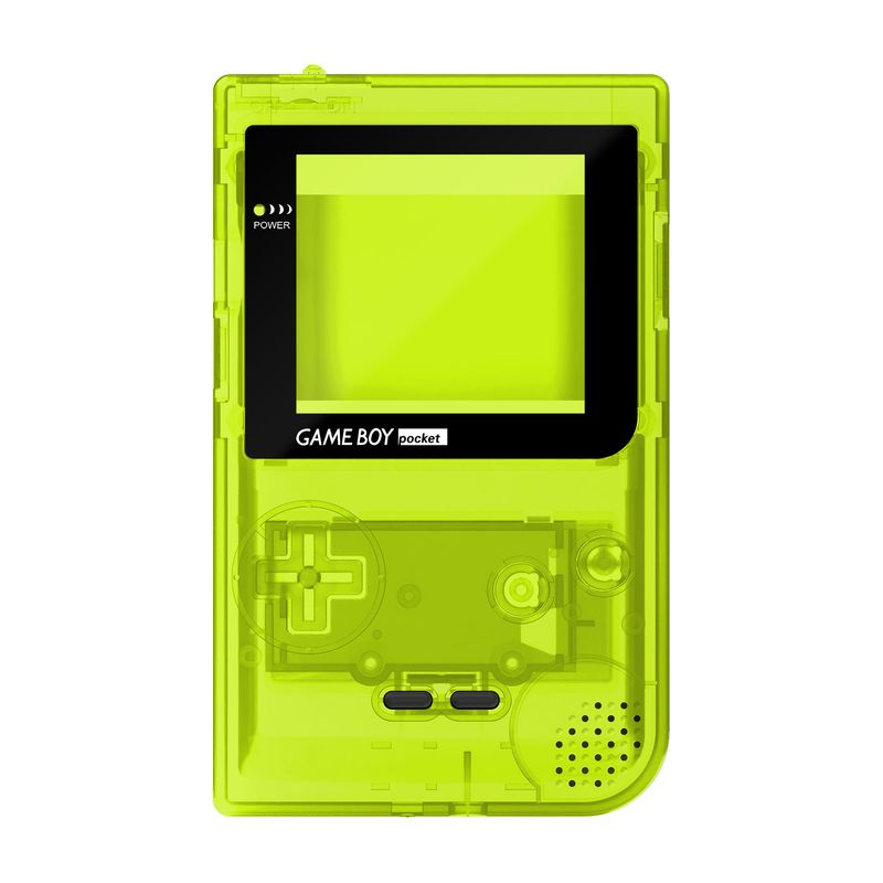 Game Boy Pocket Shell Kit (Clear Yellow)