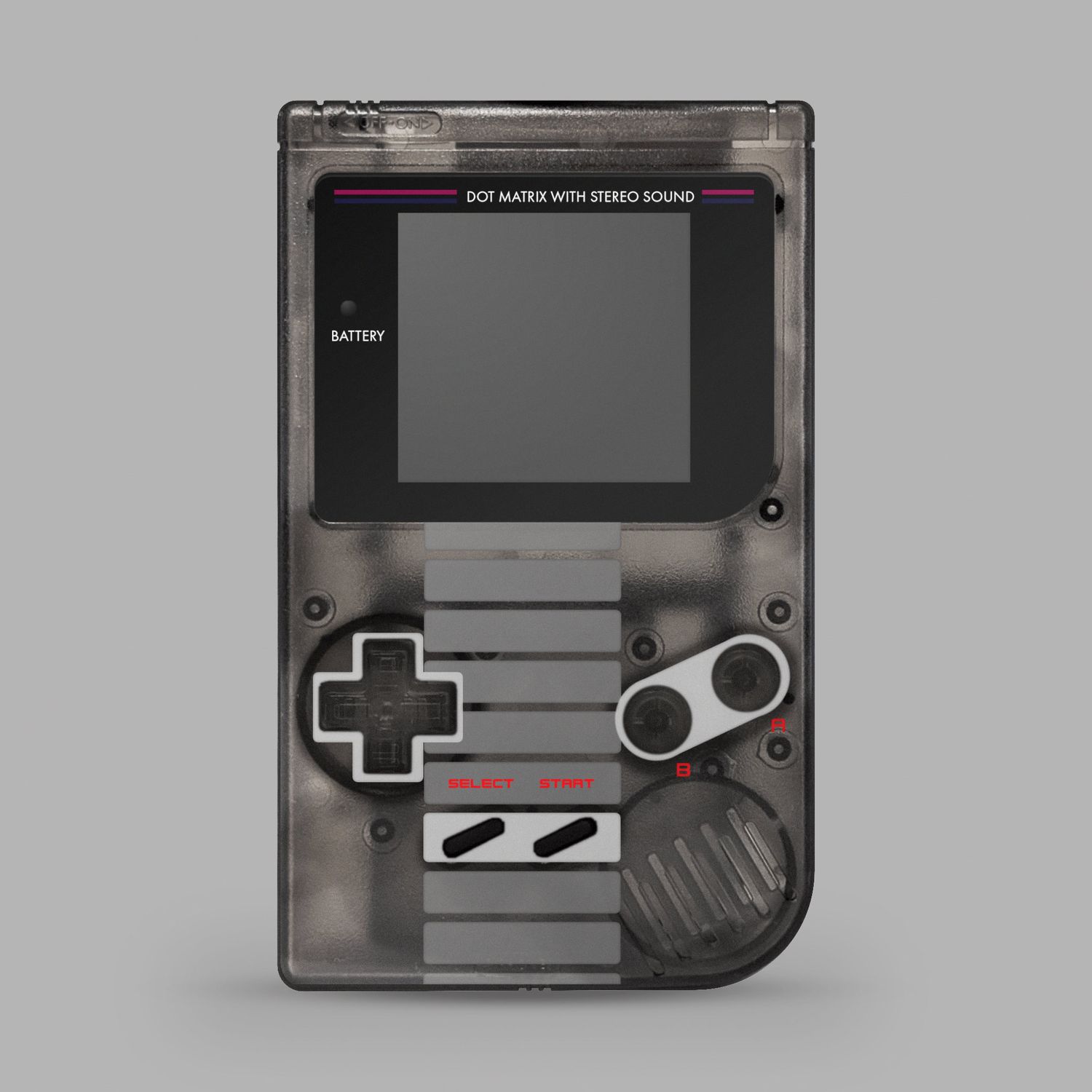 Game Boy Original Printed Shell (NES)