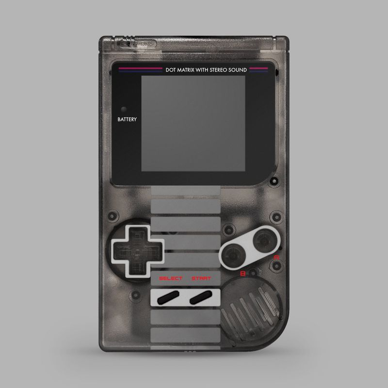 Game Boy Original Printed Shell (NES)