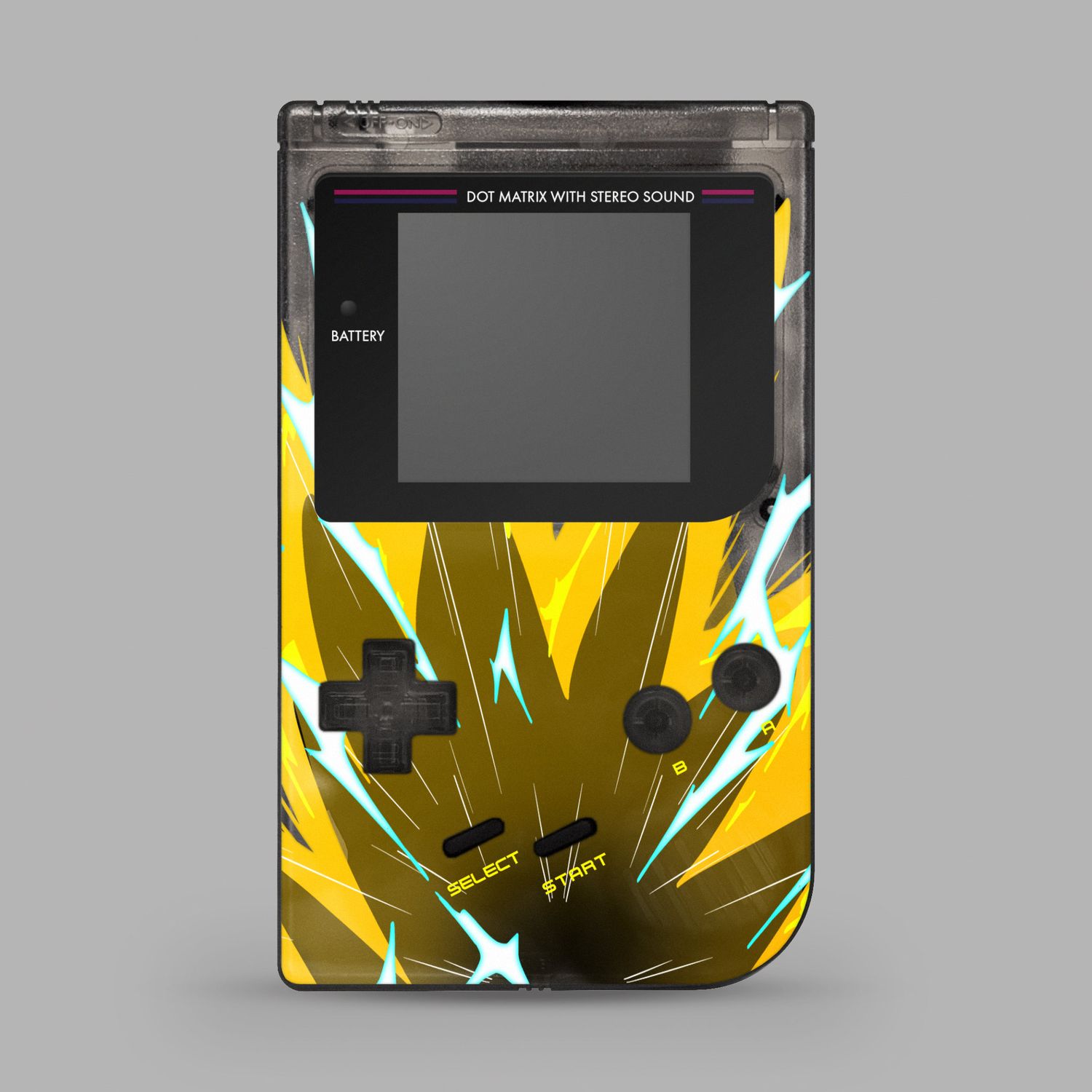 Game Boy Original Printed Shell (Lightning)