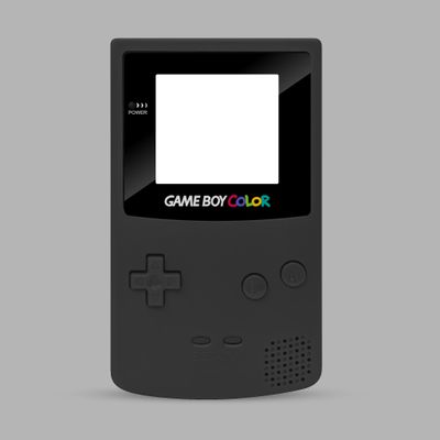 Game Boy Color Shell Kit (Matt Black) Game Boy Color Shell Kit (Matt Black)