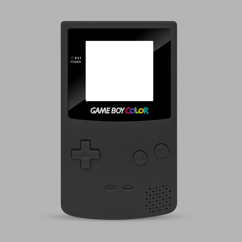 Game Boy Color Shell Kit (Matt Black) Game Boy Color Shell Kit (Matt Black)