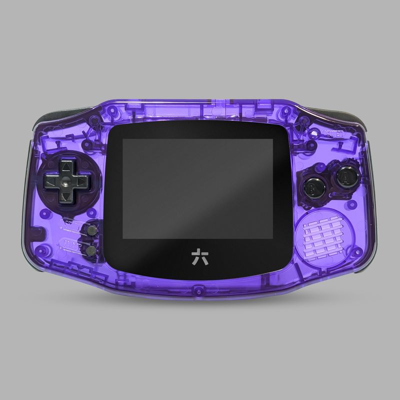 Game Boy Advance Shell Kit (Crystal Purple)