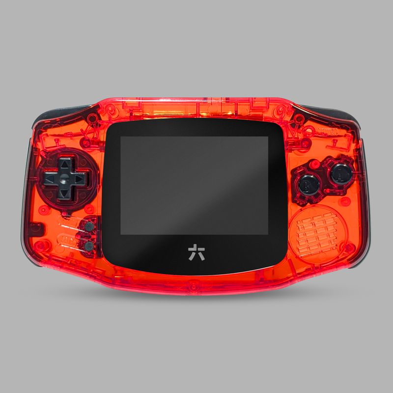 Game Boy Advance Shell Kit (Crystal Red)