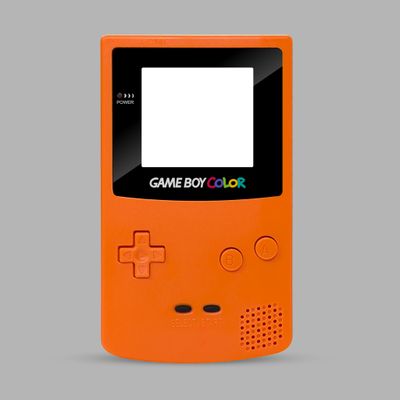 Game Boy Color Shell Kit (Solid Orange)