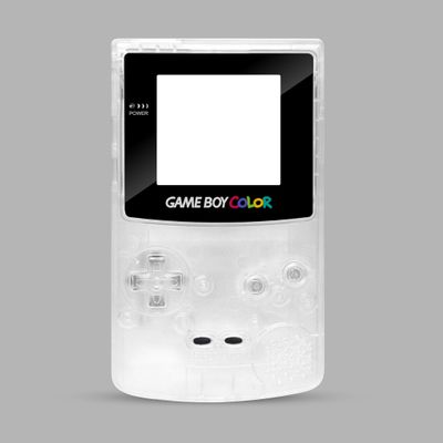 Game Boy Color Shell Kit (Clear USB-C)