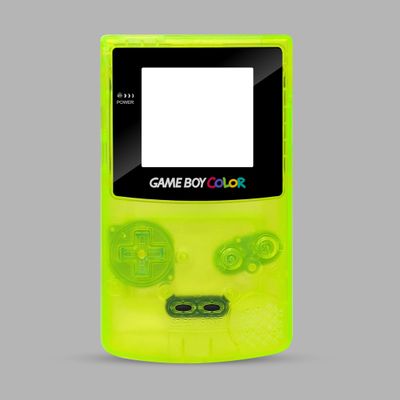 Game Boy Color Shell Kit (Clear Yellow)