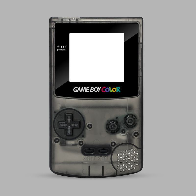 Game Boy Color Shell Kit (Clear Black) Game Boy Color Shell Kit (Clear Black)
