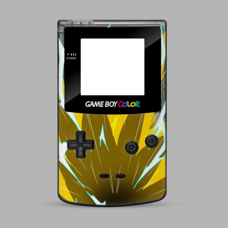 Game Boy Color Printed Shell Kit (Lightning) Game Boy Color Printed Shell Kit (Lightning)