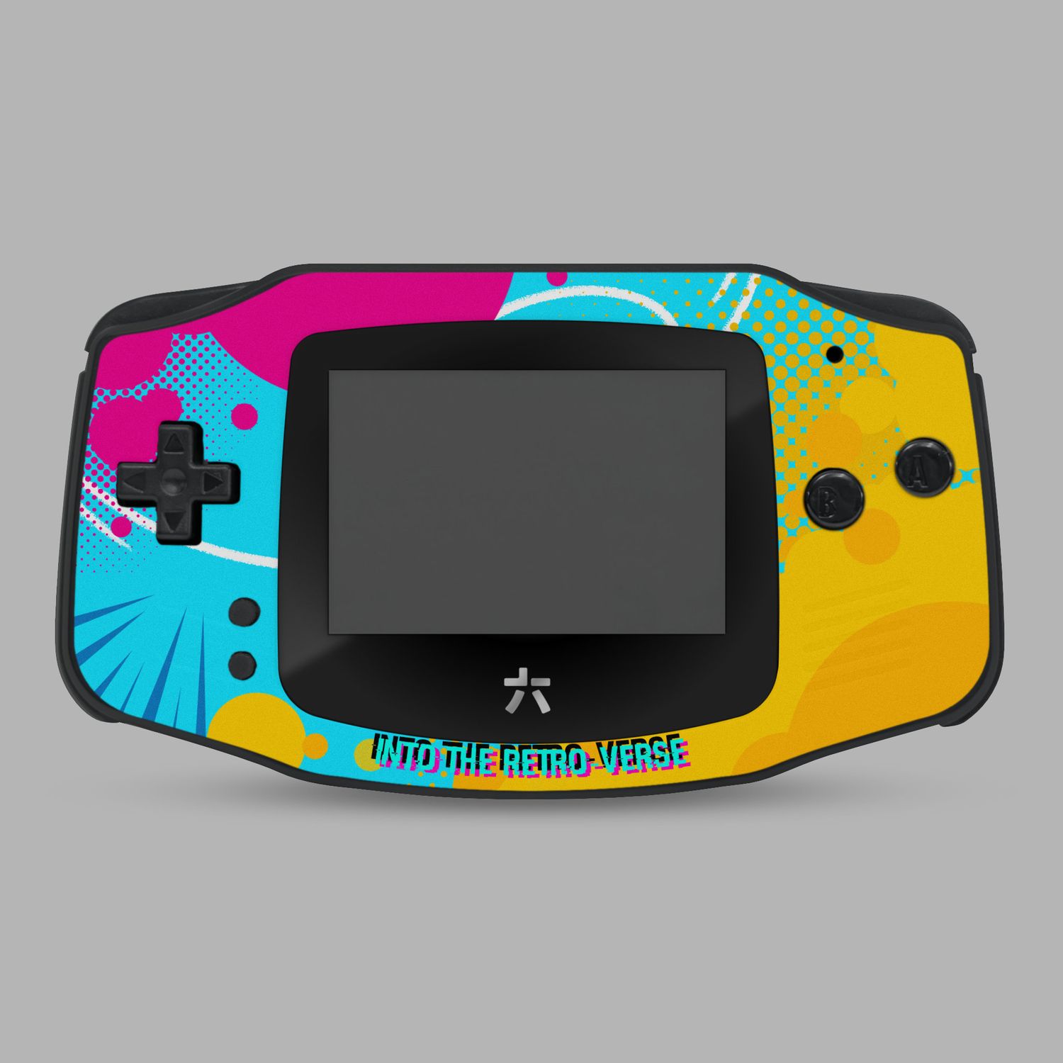 Game Boy Advance Printed Shell Kit (Retro-Verse)