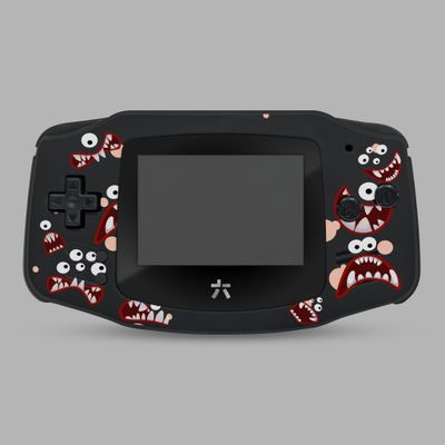 Game Boy Advance Printed Shell Kit (Horror) Game Boy Advance Printed Shell Kit (Horror)