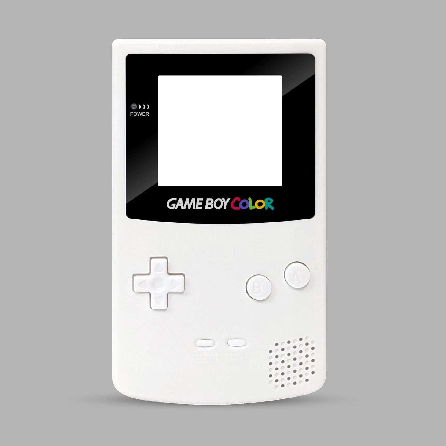 Game Boy Color Shell Kit (Pure White)
