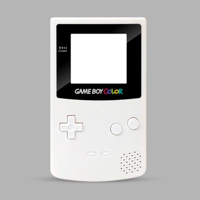 Game Boy Color Shell Kit (Pure White)
