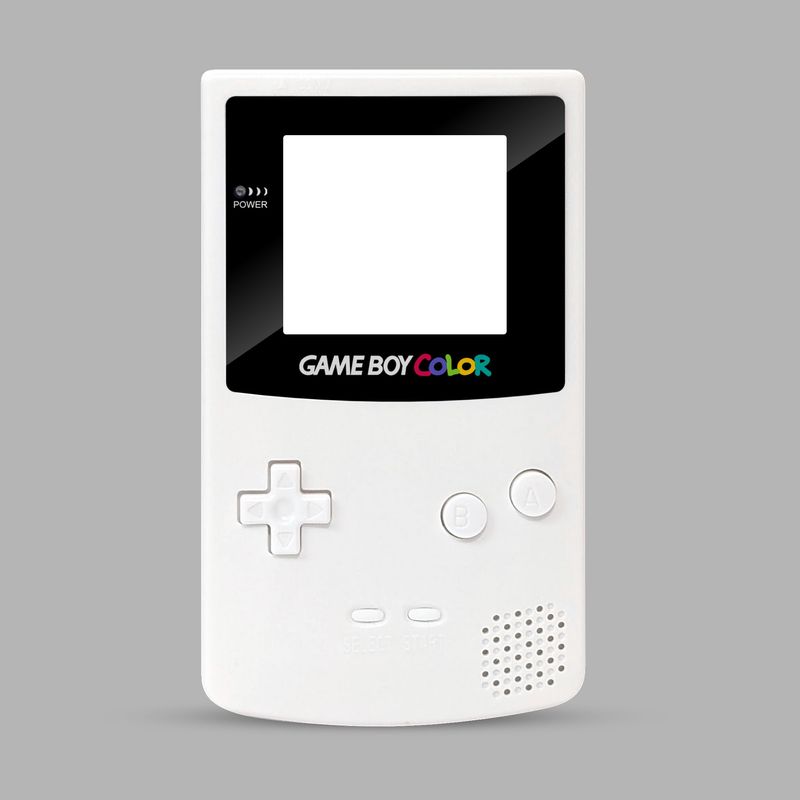 Game Boy Color Shell Kit (Pure White)