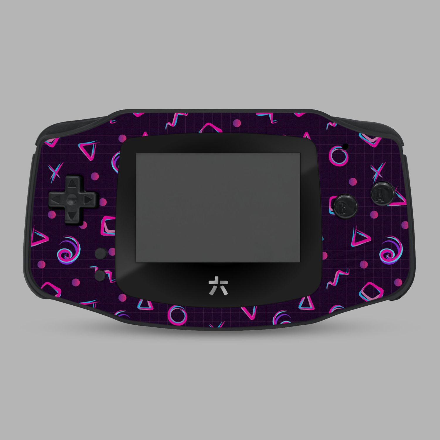 Game Boy Advance Printed Shell Kit (80s Fresh)