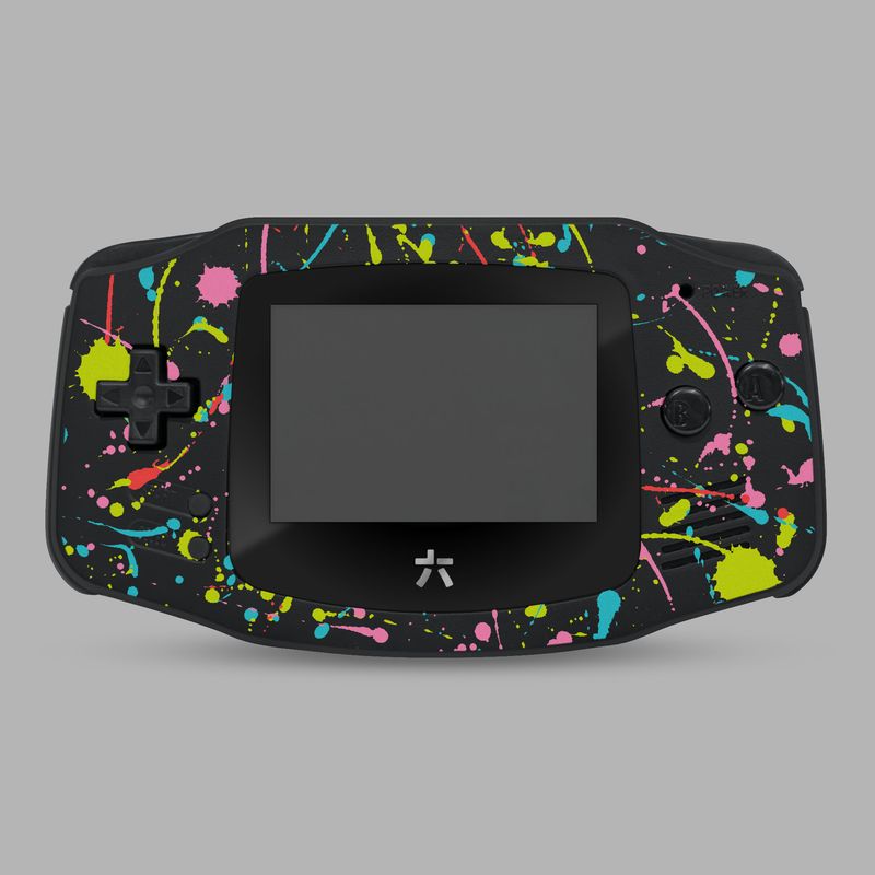 Game Boy Advance Printed Shell Kit (Splash)