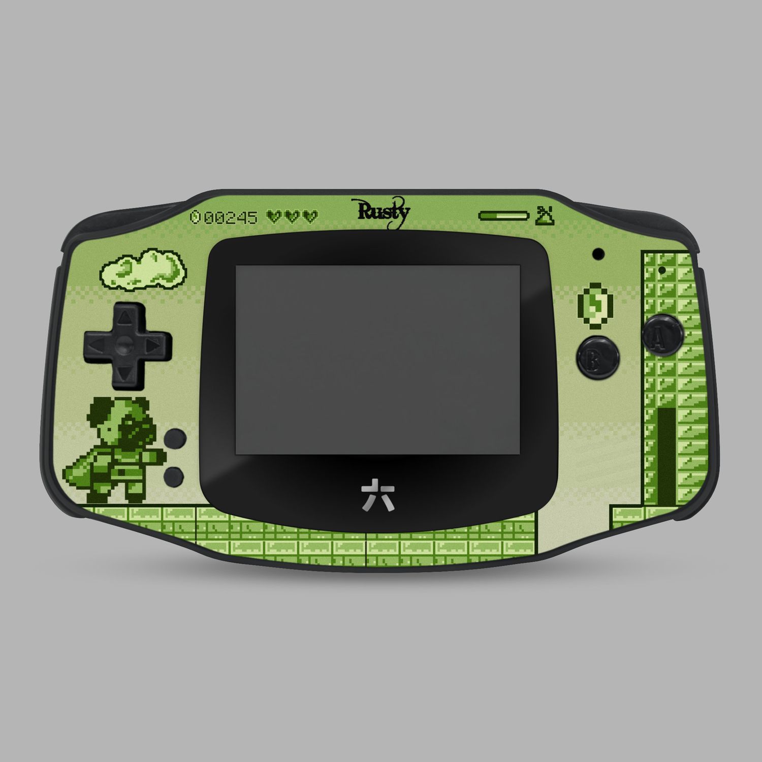 Game Boy Advance Printed Shell Kit (Guardian of Six)