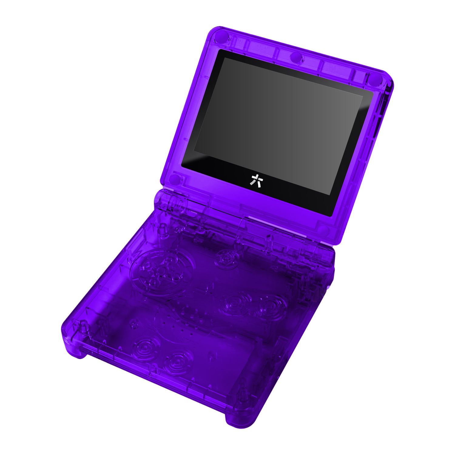 Game Boy Advance SP Shell Kit (Clear Purple)