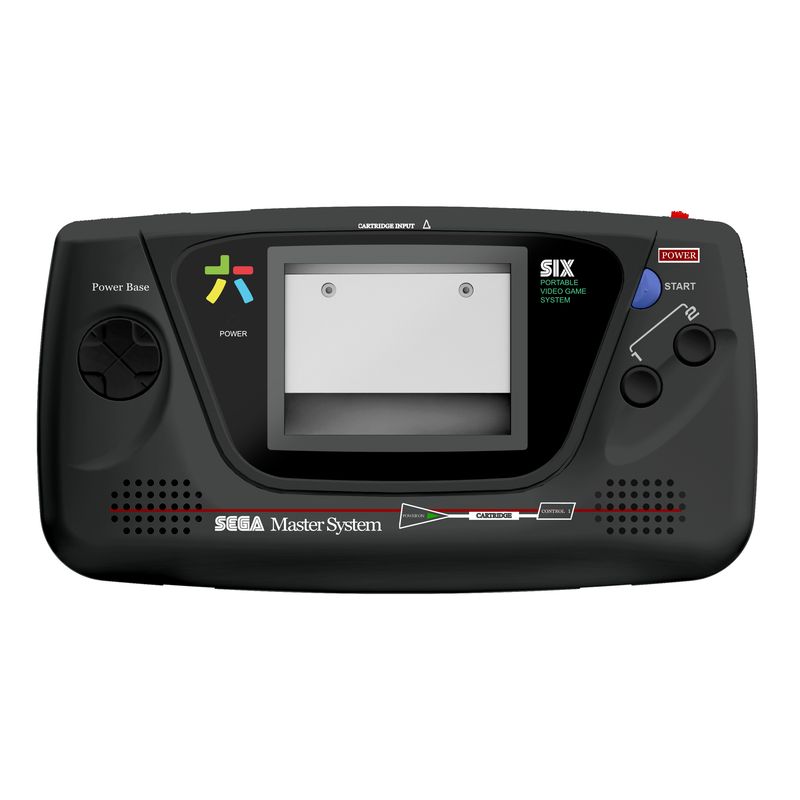 Game Gear Shell Kit (Master System Original Black)