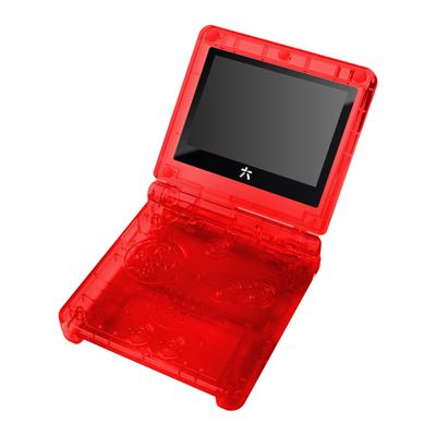 Game Boy Advance SP Shell Kit (Clear Red)