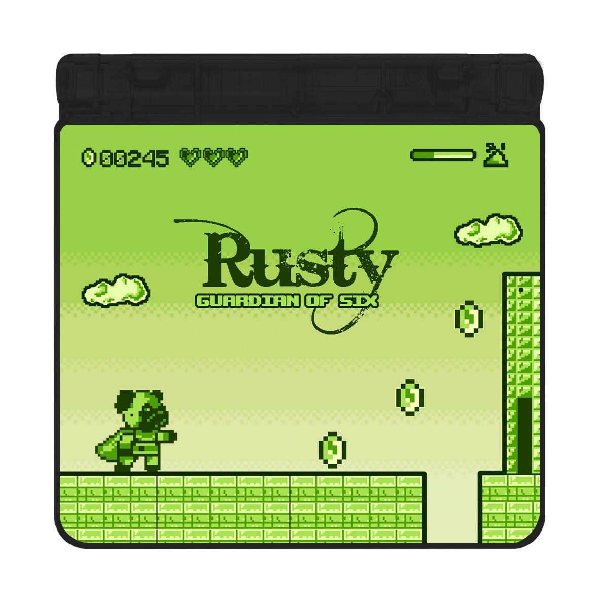 Game Boy Advance SP Printed Shell Kit (Guardian of Six)