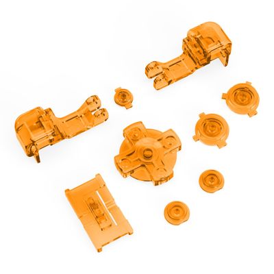 Game Boy Advance SP Buttons (Amber)