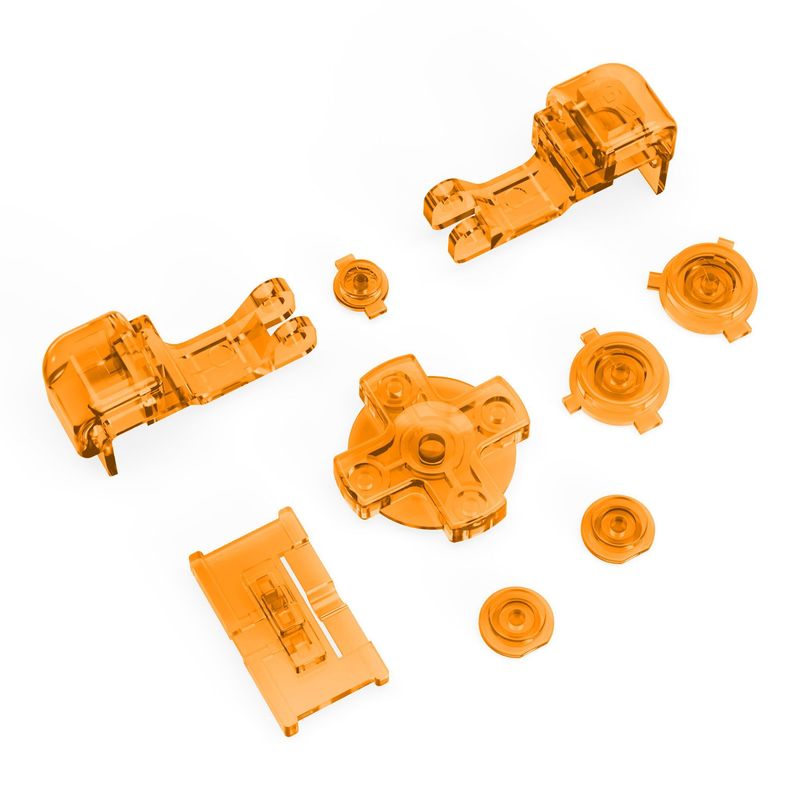 Game Boy Advance SP Buttons (Amber)