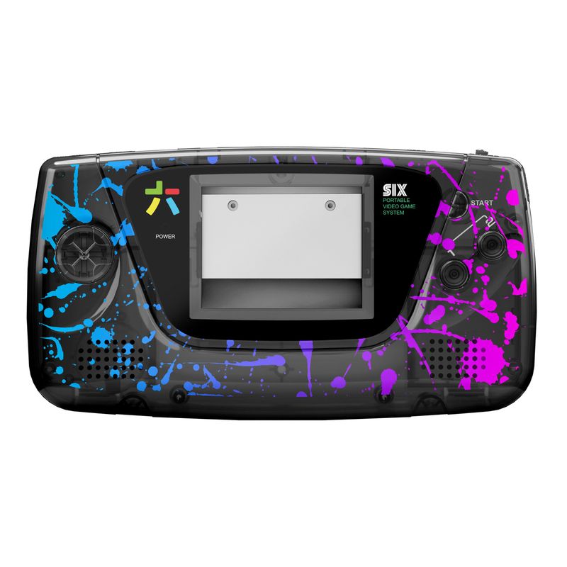 Game Gear Shell Kit (Splash Cyan Magenta Clear Black)