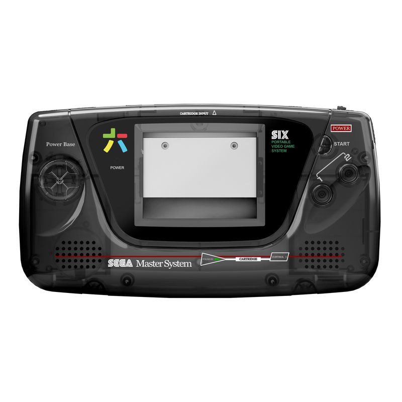 Game Gear Shell Kit (Master System Clear Black)