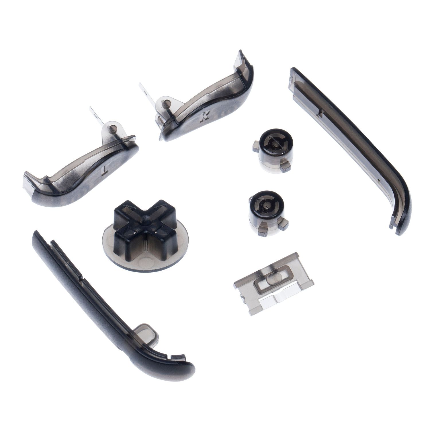 Game Boy Advance Buttons (Clear Black)