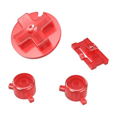 Game Boy Pocket Buttons (Clear Red)
